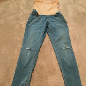 Indigo Blue Maternity Stretch Jeans